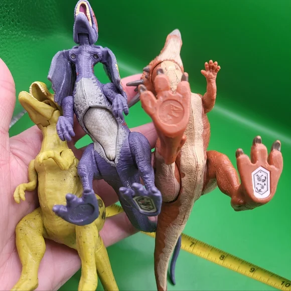 2017 Jurassic World T Rex Dilophosaurus Stygimoloch Stiggy Tyrannosaurus Rex - Picture 4 of 5